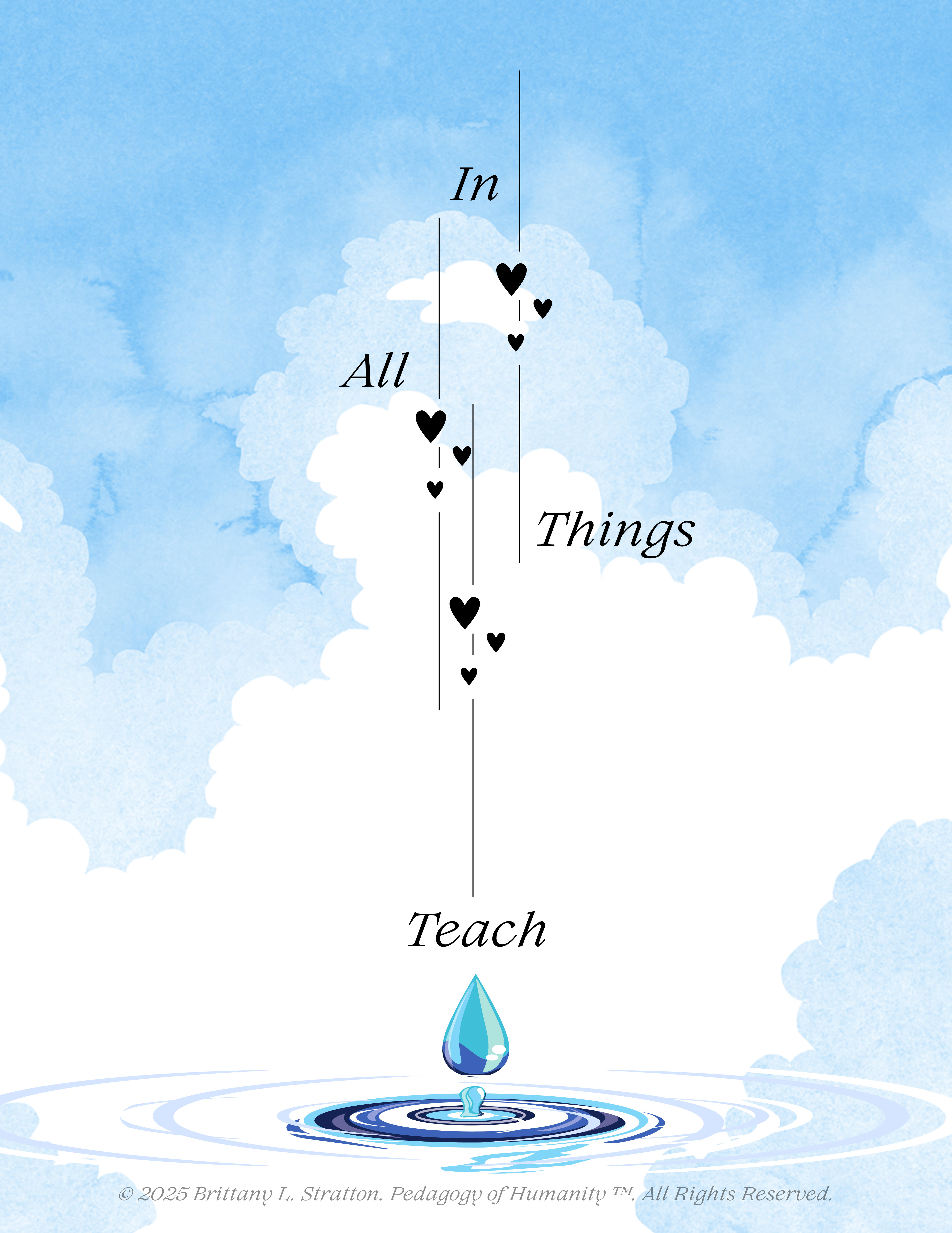 Sample cover of the 'In All Things, Teach' guided journal