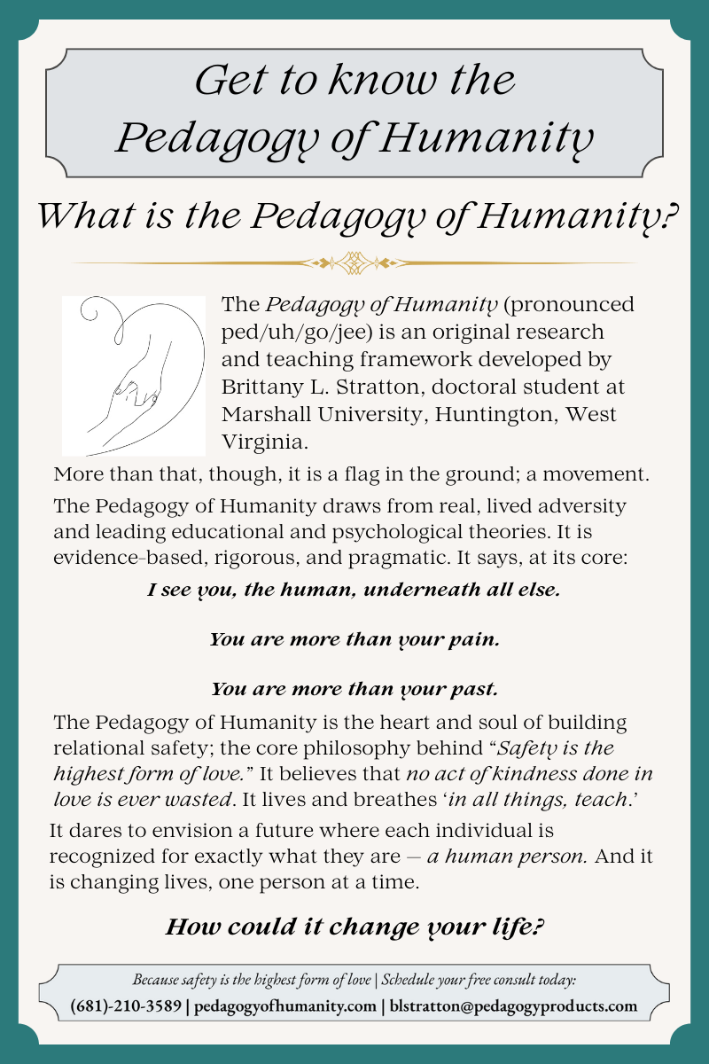 Preview: What Is the Pedagogy of Humanity?